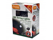 Kingfisher Decorative Solar String Lights x 100 (bright white LEDs)